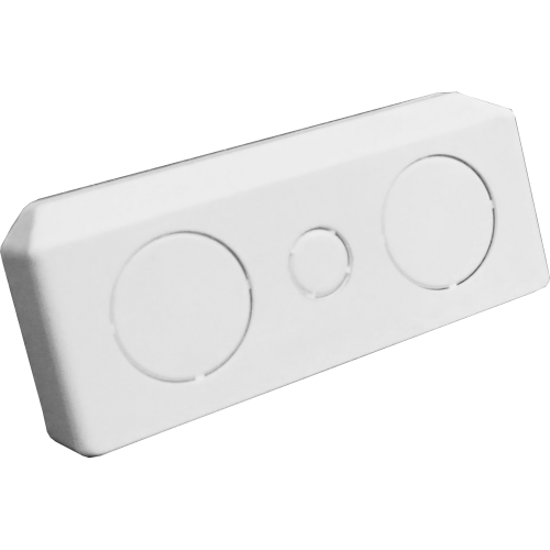 Заглушка для короба 120х50 мм, белая